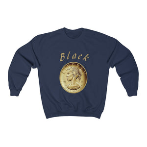 Black Liberty Unisex Heavy Blend™ Crewneck Sweatshirt