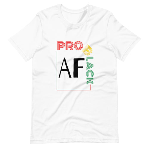 Pro- Black Short-Sleeve Unisex T-Shirt